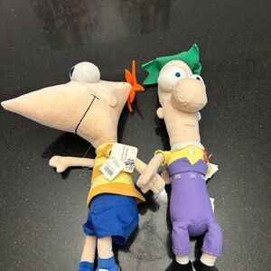 Phineas and ferb Dolls